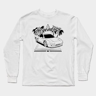 Legendary jdm black print nsx Long Sleeve T-Shirt